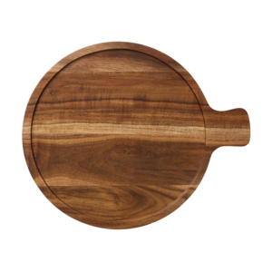 Servierbrett aus Akazienholz für Antipasti und Brot