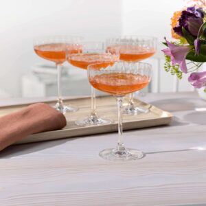 Alternative view of Champagnerglas aus Kristall mit Stiel und 4,1 oz Fassungsvermögen