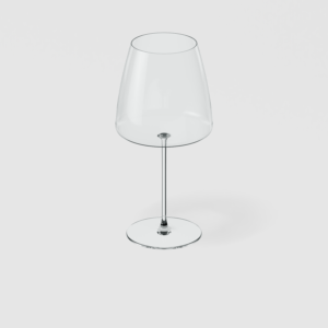 Rotweinglas aus Kristall mit Stiel und 6,8 oz Fassungsvermögen