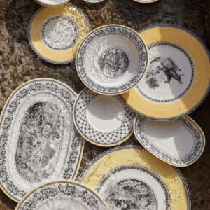 Alternative view of Porzellan Salat- und Dessertteller spülmaschinengeeignet