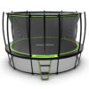 JumpFlex Hero Round Outdoor Backyard Trampoline