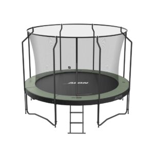 Acon Air 12ft Round Trampoline with Premium Net and Ladder