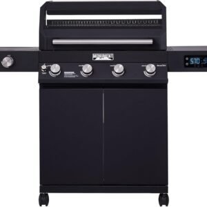 Monument Grills Denali 425 Black Smart Tech Propane Gas Grill