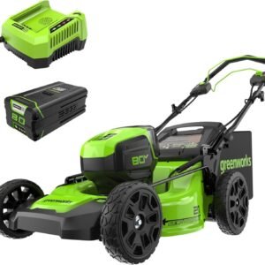 Greenworks 80V 21″ Cordless Self-Propelled Lawn Mower