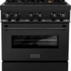 ZLINE Legacy 30″ 4.0 Cu. Ft. Dual Fuel Range RAB-BR-30