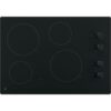 GE 30″ Built-In Knob Control Electric Cooktop JP3030DWBB