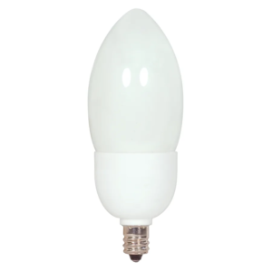 Kompaktleuchtstofflampe mit E12-Kerzensockel